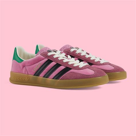 gazelle x gucci pink